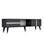 Hanah Home Soporte para TV Vania - Antracita y Plata
